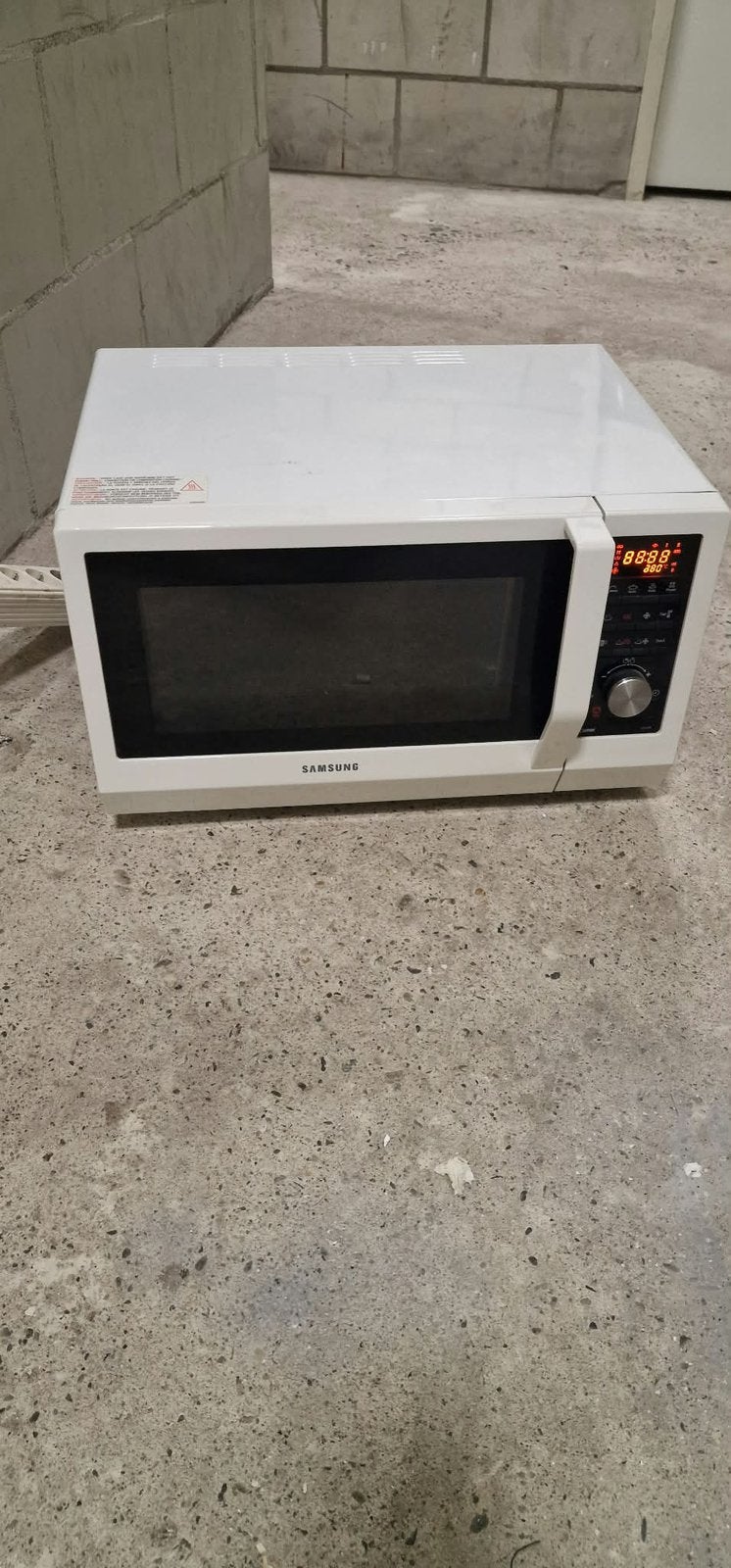 Combimagnetron samsung, Ophalen, Zo goed als nieuw, Oven, Inbouw