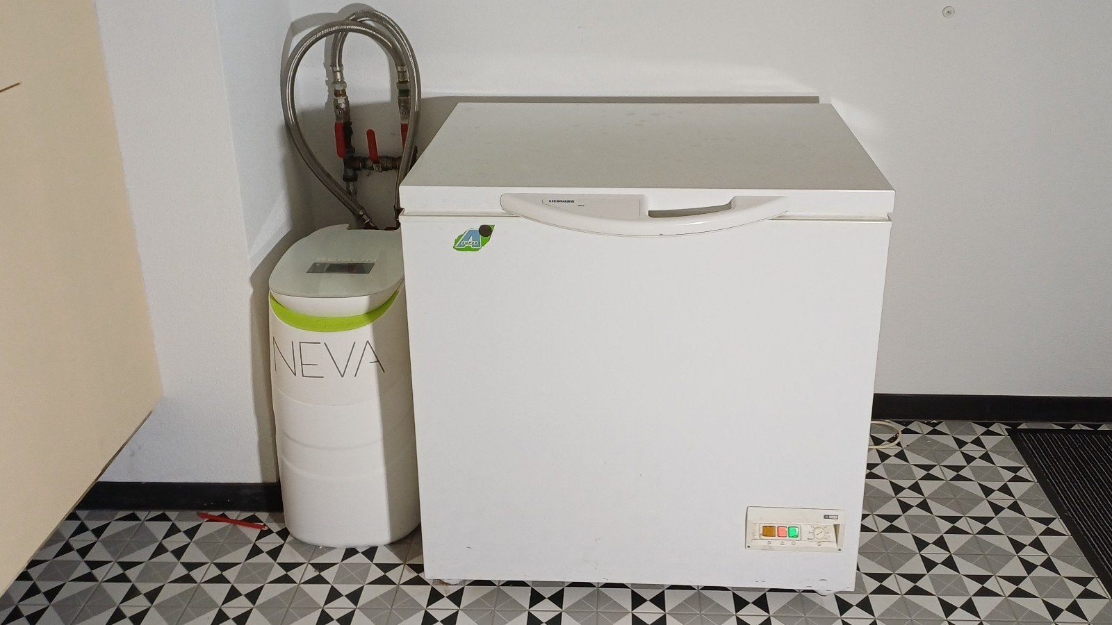 LEIBHERR vrieskist 203 liter breed 85 cm, Witgoed en Apparatuur, Vriezers en Diepvrieskisten, Ophalen, Vrieskist, Gebruikt, Minder dan 85 cm