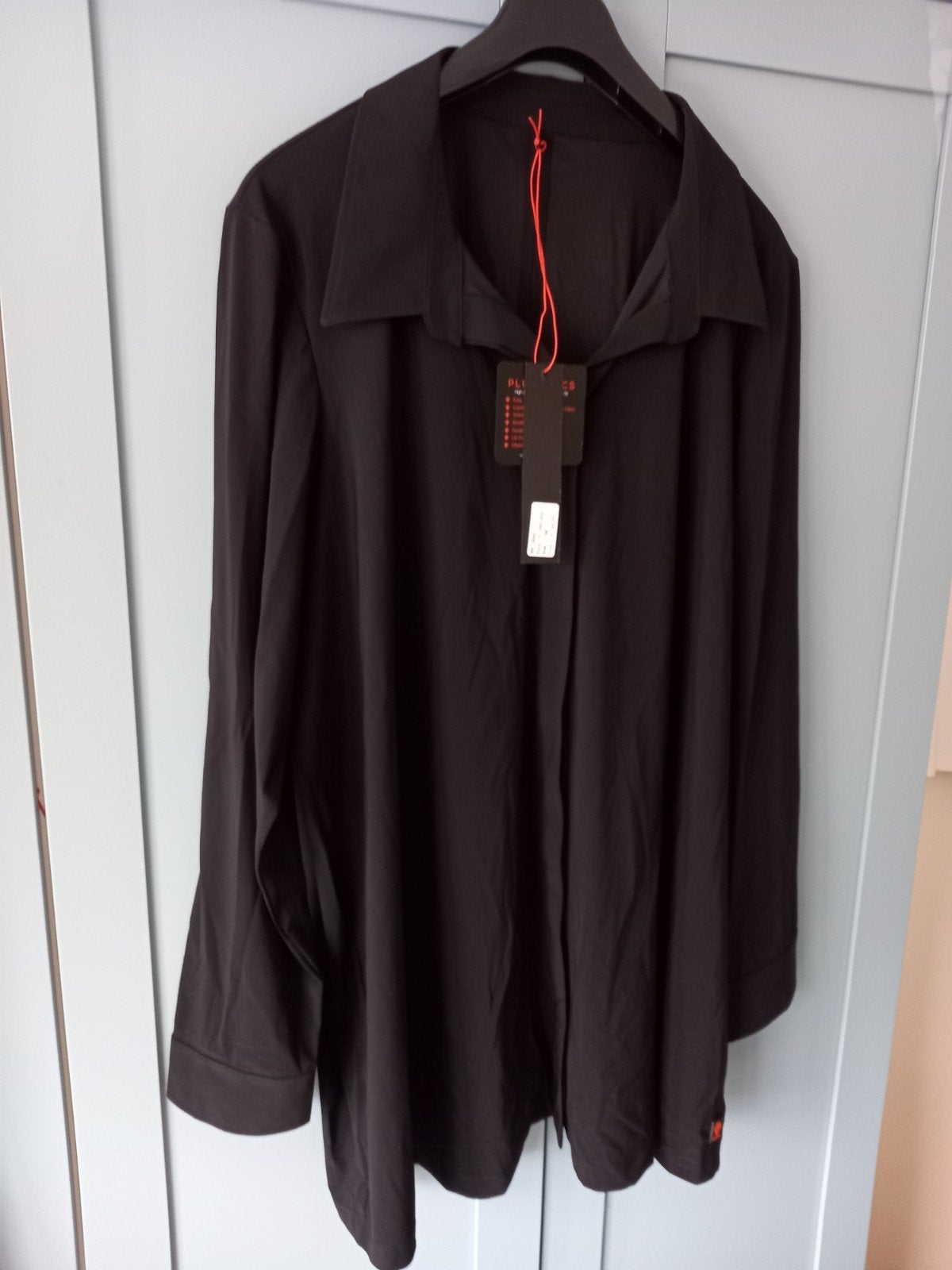 Plus basics combi pak.maat 54.zwart.travstof, Ophalen of Verzenden, Zo goed als nieuw, Zwart, Broek of Spijkerbroek