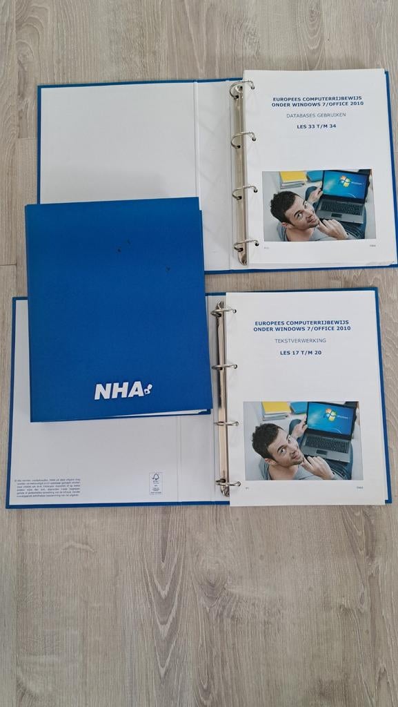 NHA thuisstudie Europees Computerrijbewijs (ECDL), Ophalen of Verzenden, Alpha, Nieuw