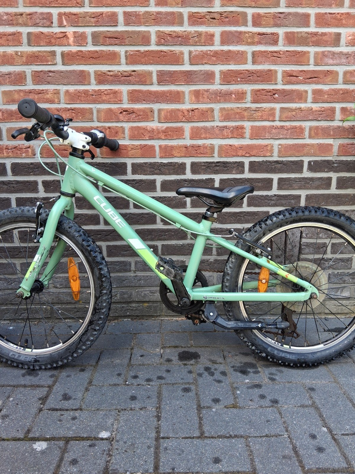 cube kinderfiets 20 inch, Fietsen en Brommers, Fietsen | Crossfietsen en BMX, Ophalen, Terugtraprem, Staal, Cube