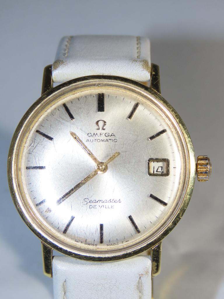 Antiek Omega horloge, Seamaster de Ville, jaren ´60, Sieraden, Tassen en Uiterlijk, Horloges | Antiek, Overige materialen, Met bandje