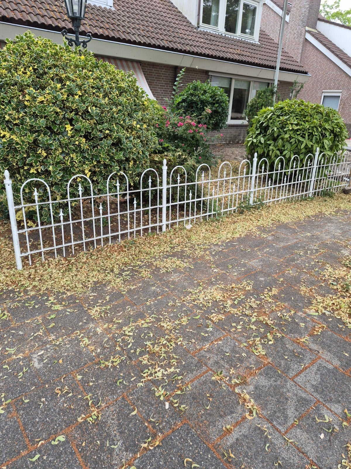 Smeedijzeren hek - 7,5 meter lang, Tuin en Terras, Tuinhekken en Hekwerk, Ophalen
