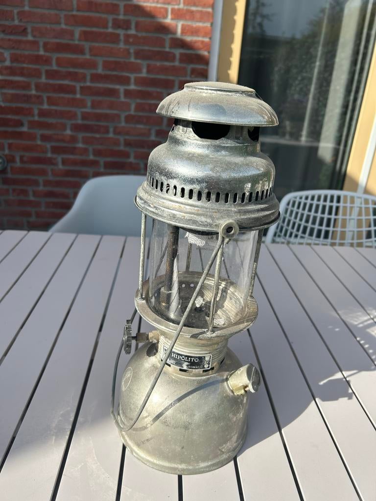 Hipolito H-502 Druklamp / Petroleumlamp - Niet Getest, Ophalen of Verzenden