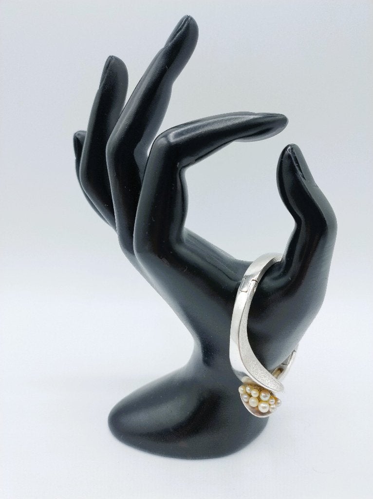 Zilveren design Günter Bijou Jeunesse armband met parels, Info@zilverwebsite.nl, Verzenden, Zo goed als nieuw, Zilverwebsite.nl