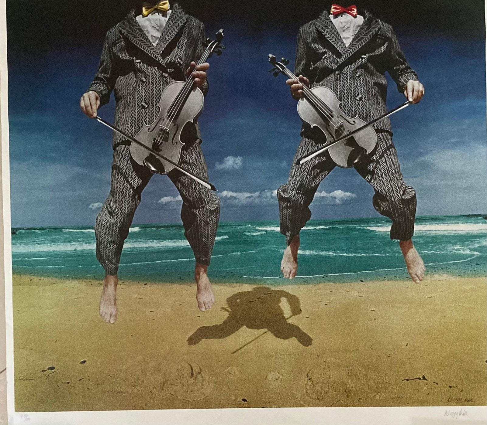 Dubbelsprong, Ophalen, Print, Fotografie