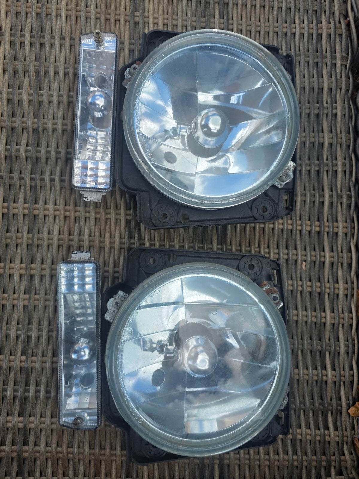 VW Golf 2 gti 16v g60 vr6  koplampen + knipperlichten (Compl, Ophalen, Gebruikt, Volkswagen
