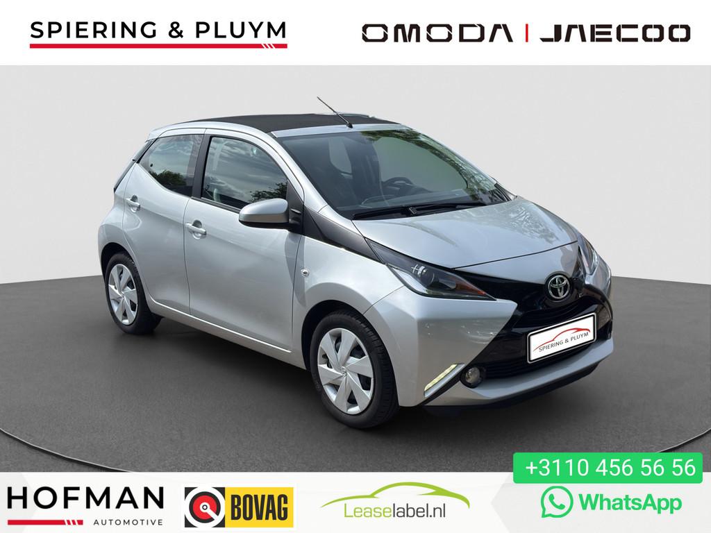 Toyota Aygo 1.0 VVT-i X-Wave | Softtop | LMV | NAP, Auto's, Voorwielaandrijving, Stof, Gebruikt, 4 stoelen