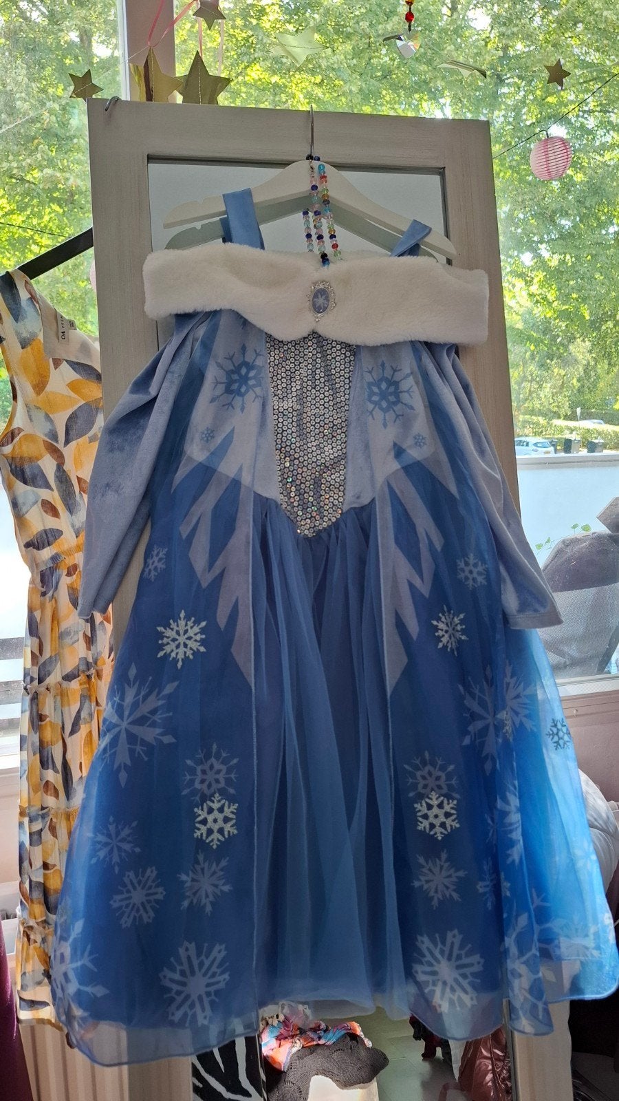 Frozen jurk maat 122/128 - Zo goed als nieuw!, Ophalen of Verzenden, Zo goed als nieuw, Frozen, Meisje