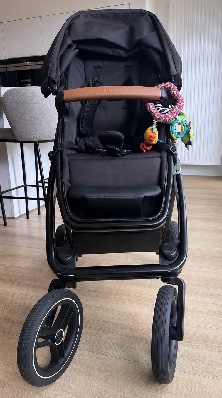 Dubatti kinderwagen, Gebruikt, Met reiswieg, Ophalen, Kinderwagen