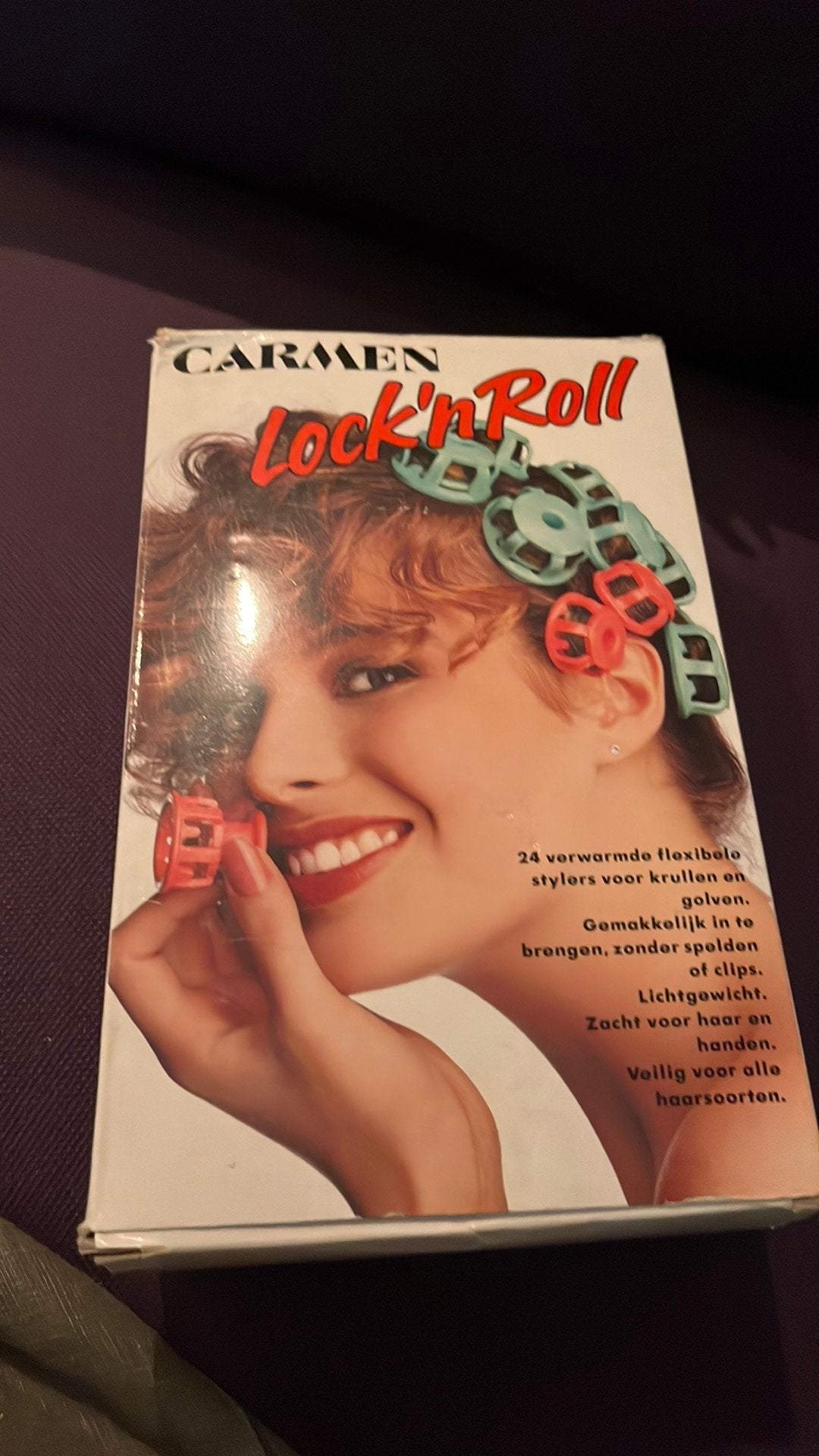Carmen krul set lock n roll, Ophalen of Verzenden, Zo goed als nieuw, Krultang of Stijltang