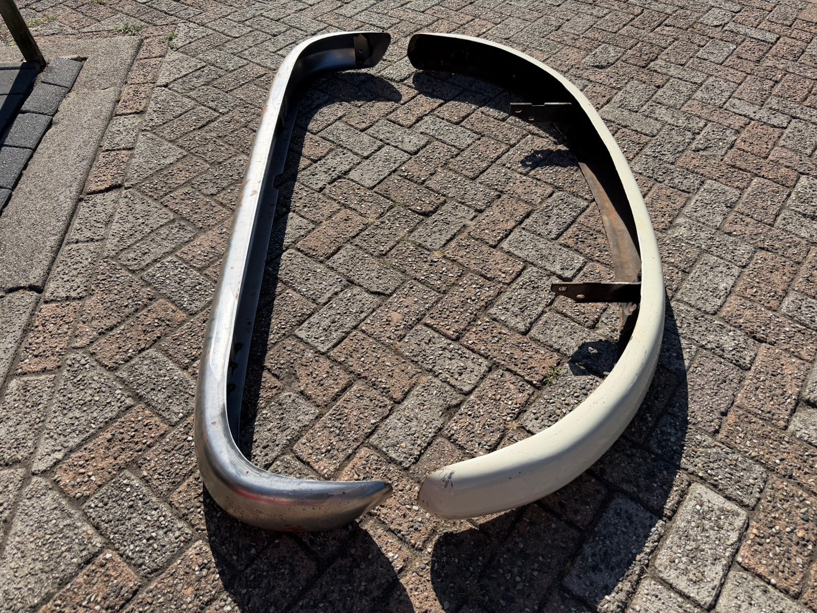 Volkswagen vw T1 Spijlbus bumper set, Ophalen, Volkswagen, Nieuw, Bumper
