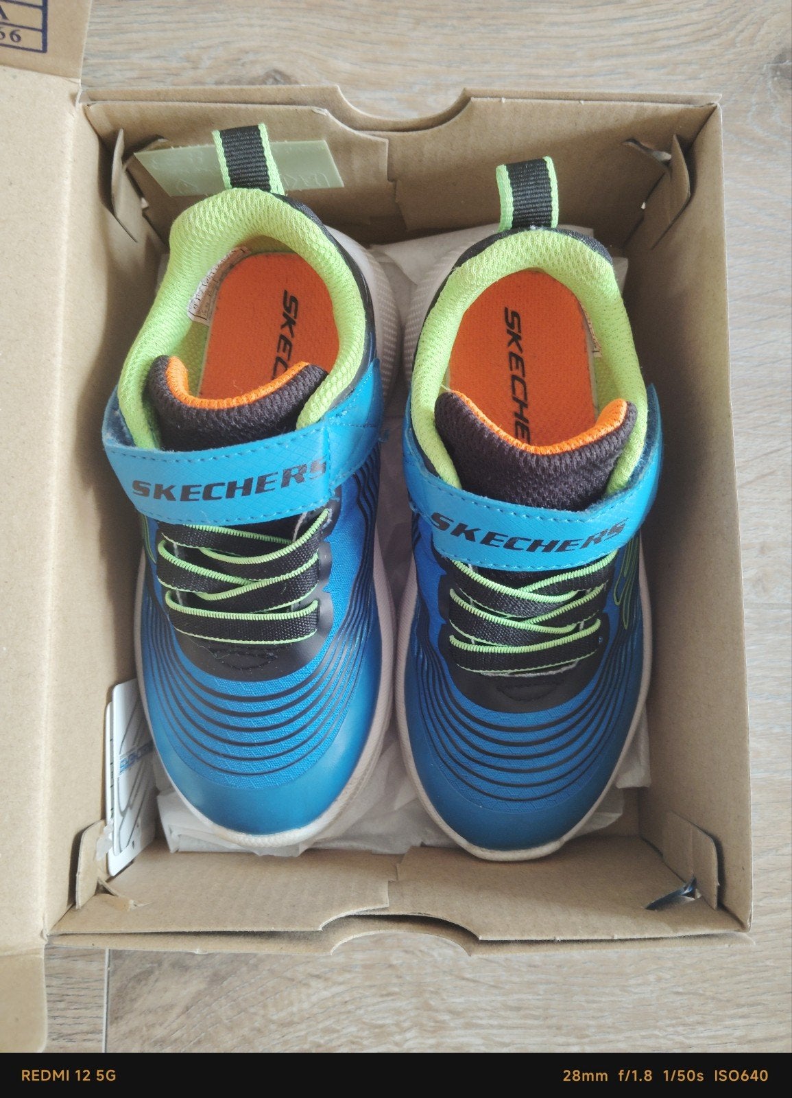 Skechers MicroSpec Advance kinderschoenen maat 24, Ophalen, Skechers, Zo goed als nieuw, Jongen of Meisje