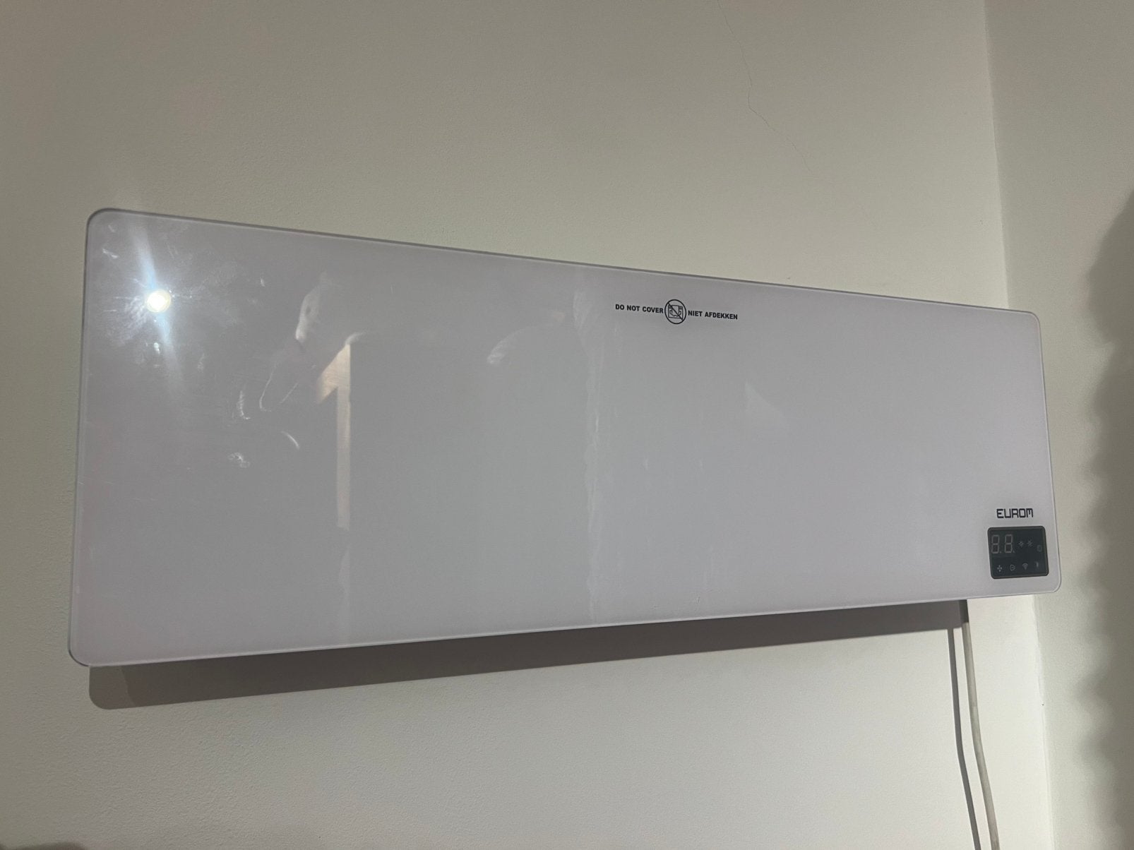 Eurom Wall Designheat 2000 / Wifi, 30 tot 80 cm, Kachel, Ophalen of Verzenden, Zo goed als nieuw