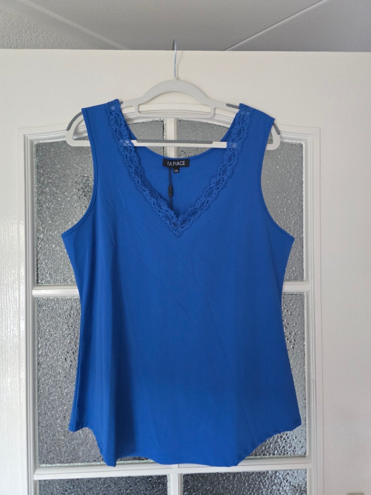 nieuw mi piace top royal blue xxl kant, Kleding | Dames, Blauw, Maat 46/48 (XL) of groter, Nieuw, Ophalen of Verzenden