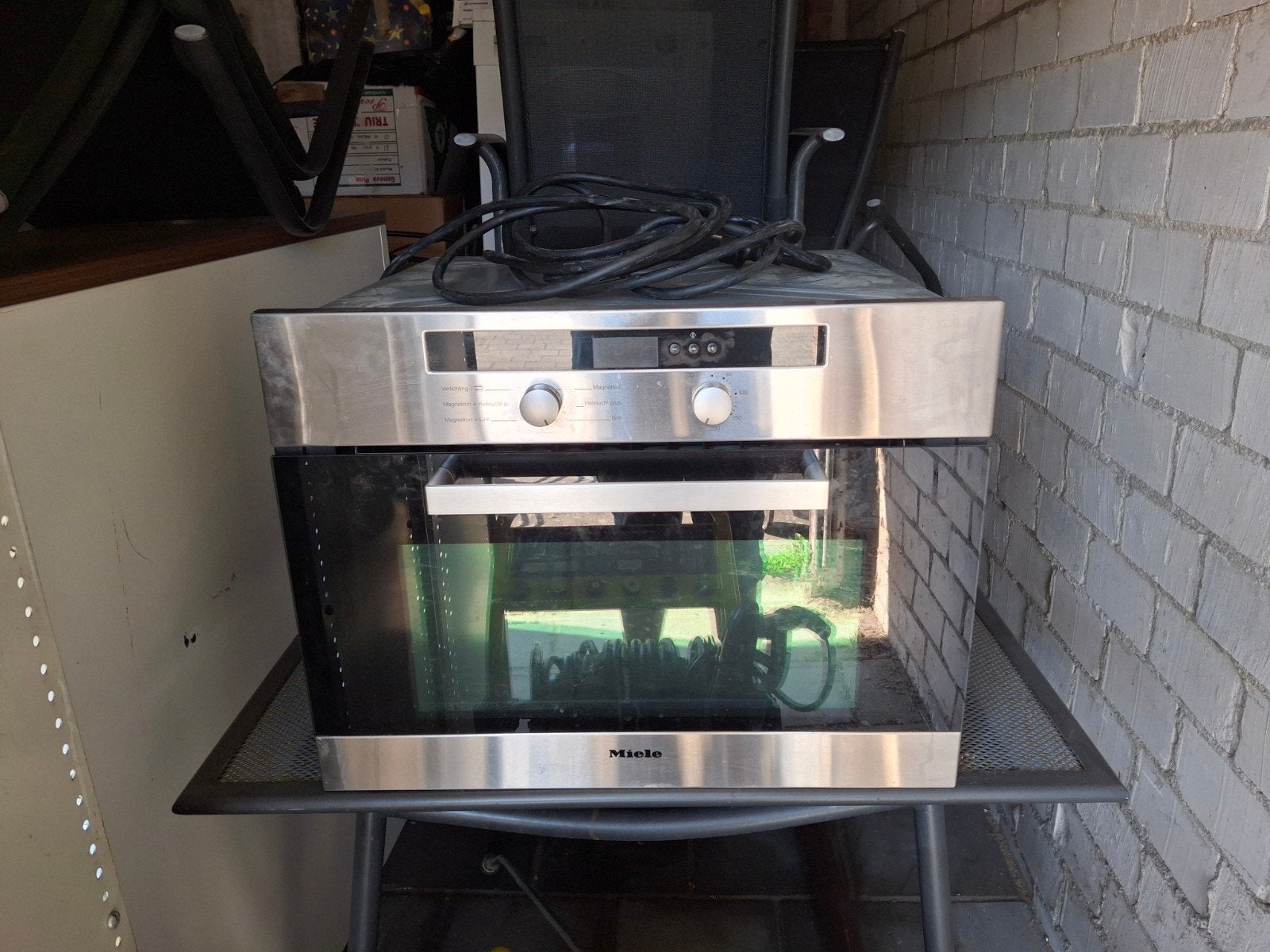 Miele H4022bm serie oven combimagnetron  hete lucht, Ophalen