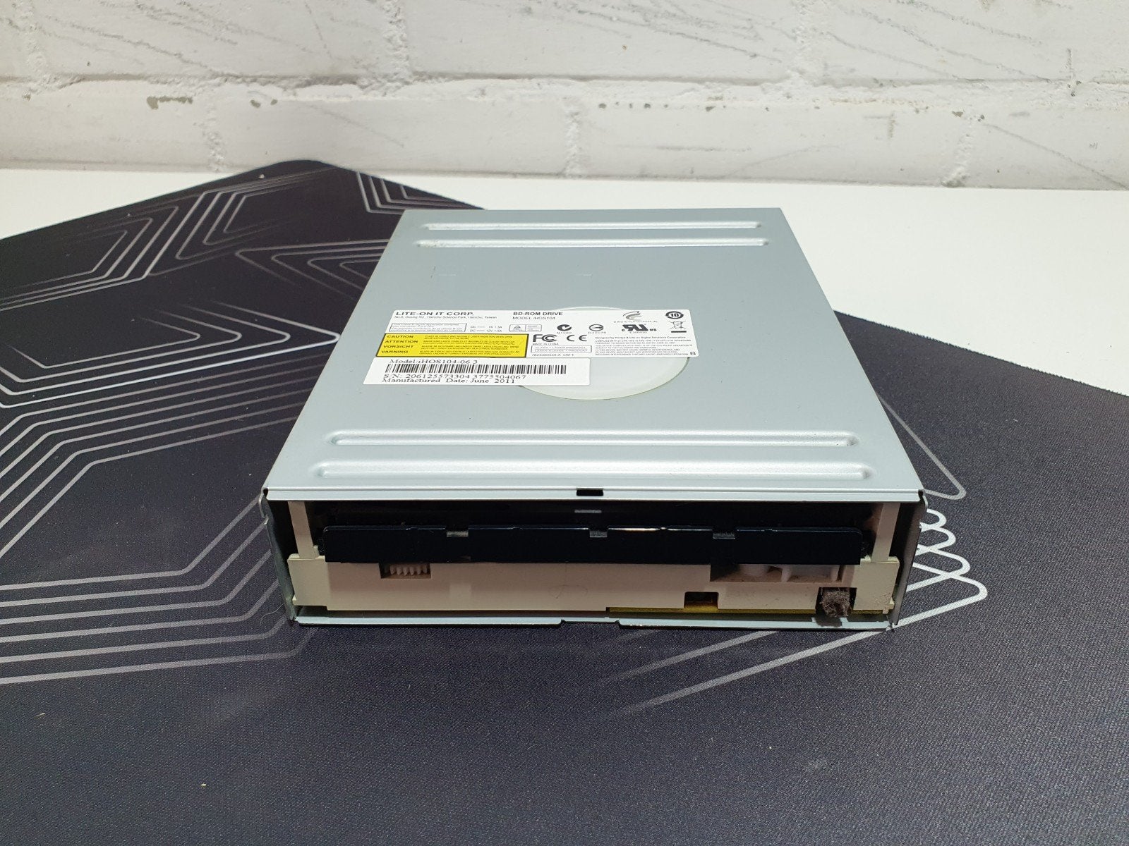 Lite-On iHOS104 Blu-Ray Lezer BD-ROM Drive Intern SATA, Computers en Software, Optische drives, Intern, ., Ophalen of Verzenden