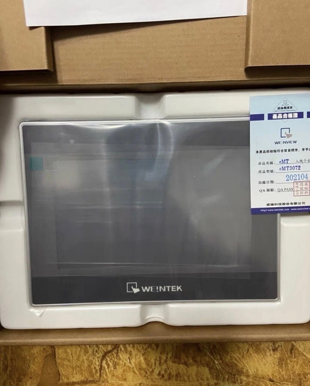 Weintek cMT3072 HMI Touchscreen Paneel - Nieuw in Doos, Ophalen of Verzenden, Nieuw