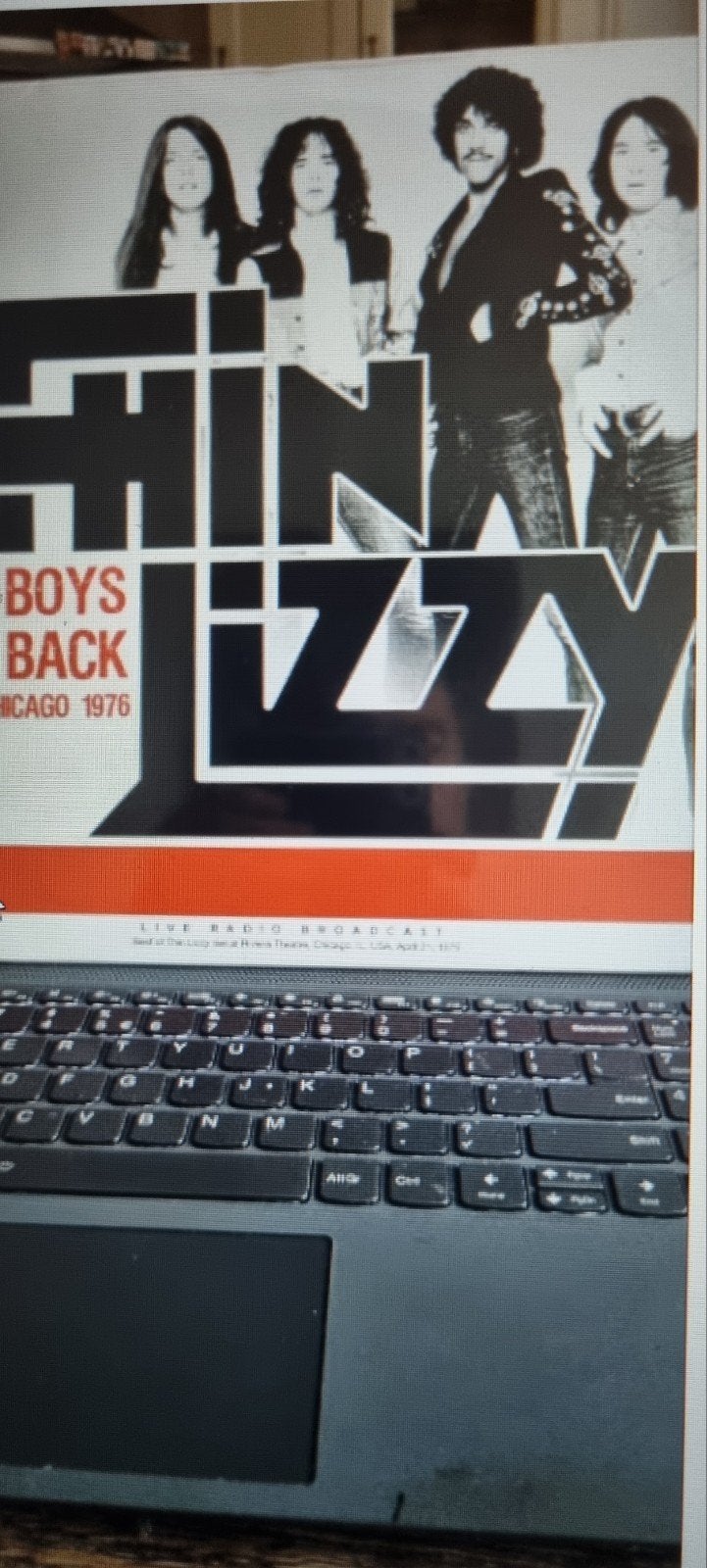 Thin Lizzy - The Boys Are Back In Town (Live Chicago 1976), LP, Originele persing, Ophalen of Verzenden, 12 inch