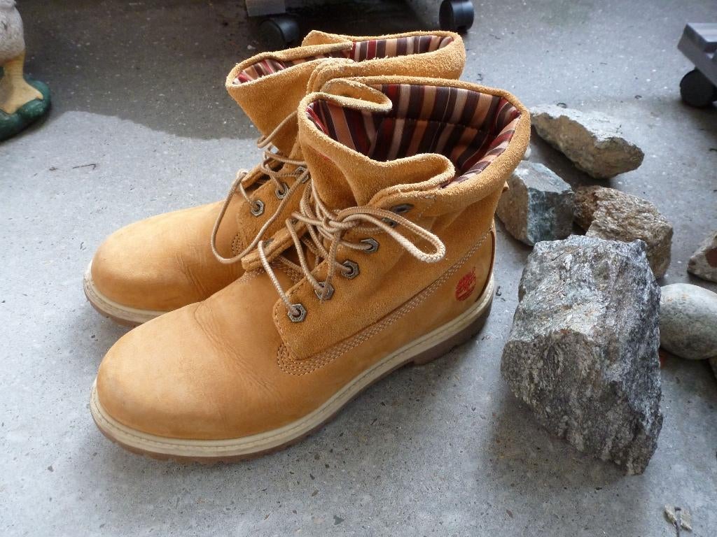 nieuw TIMBERLAND veterboots CAMEL 40 -GRATIS zend, Bruin, Verzenden, Nieuw, Wandelschoenen