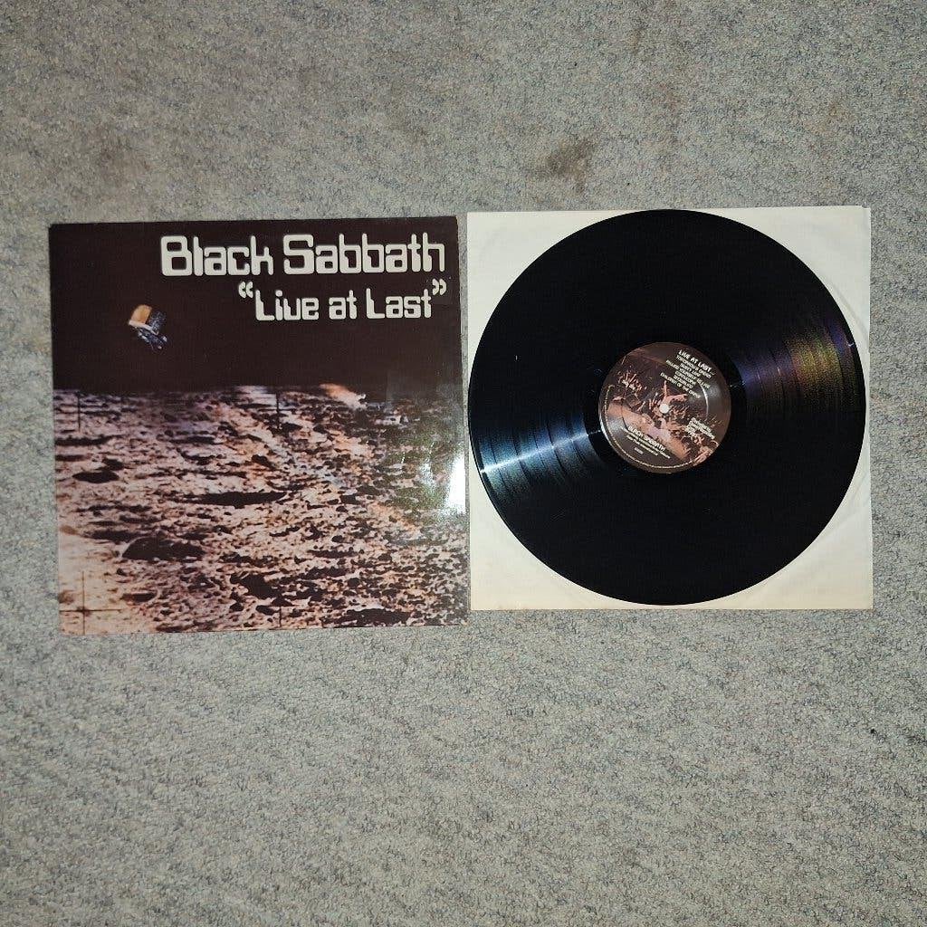 black sabbath - live at last, Ophalen of Verzenden, Zo goed als nieuw