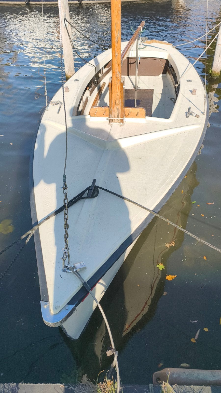 Valk open zeilboot polyvalk, Watersport en Boten, Ophalen, Gebruikt, Anker, Polyester
