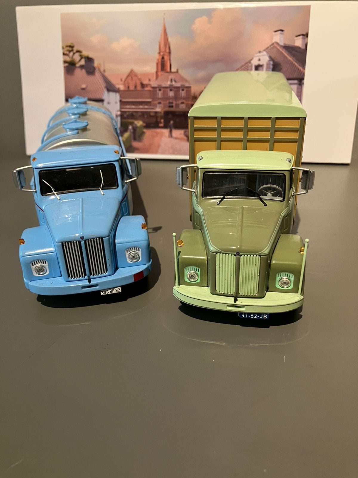 Scania vabis torpedo 1:43, Ophalen of Verzenden, Zo goed als nieuw, Bus of Vrachtwagen, Overige merken