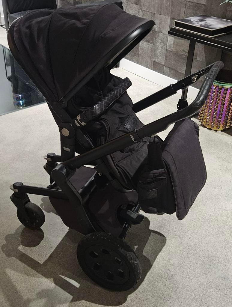 Joolz Day zwart kinderwagen compleet met bak, tas etc, Kinderen en Baby's, Buggy's, Ophalen, Gebruikt, Overige merken, Regenhoes