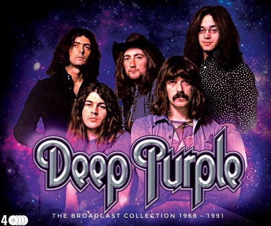 Deep Purple - The Broadcast Collection 1968 - 1991 (4CD), Boxset, Inclusief boekje, Ophalen of Verzenden, Classic Rock