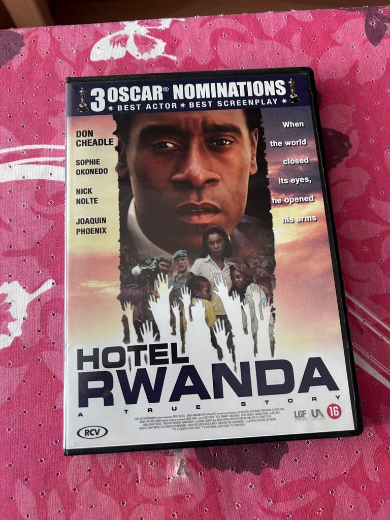 Hotel rwanda, Alle leeftijden, Ophalen of Verzenden, Zo goed als nieuw