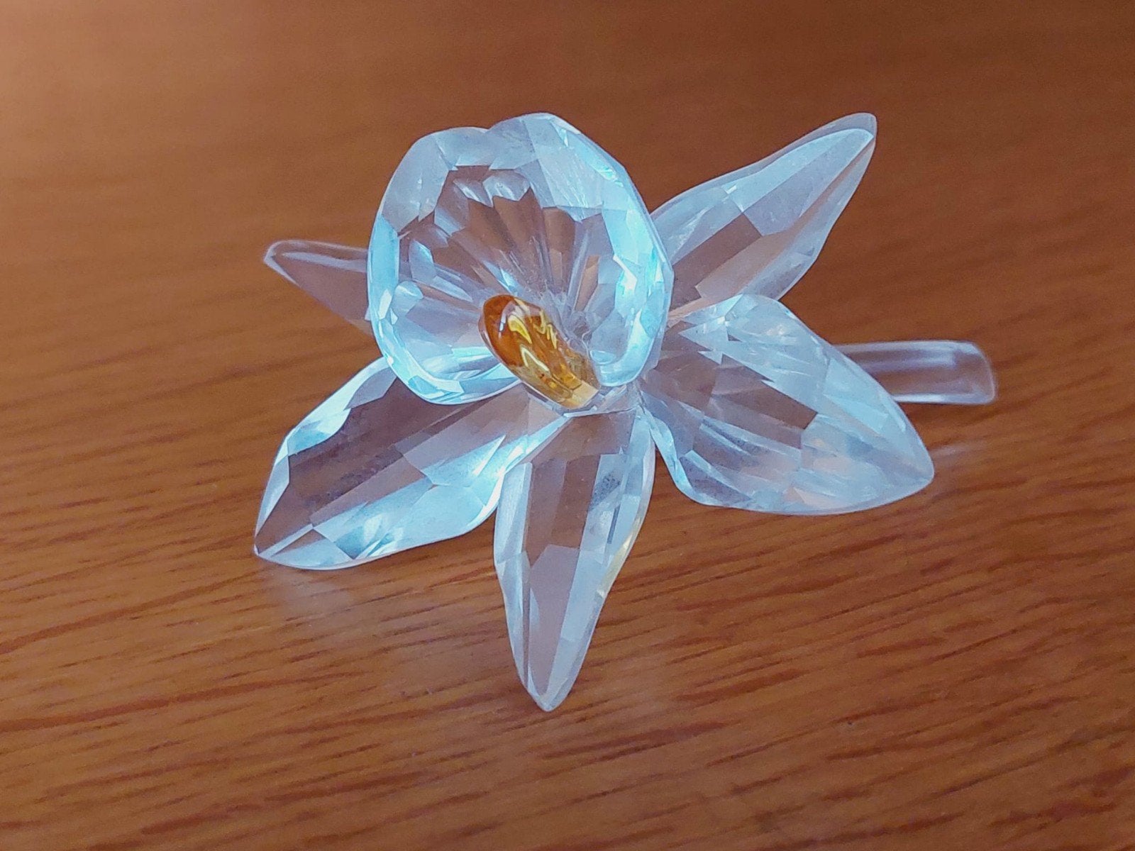 Swarovski prachtige kristallen orchidee, Verzamelen, Swarovski, Ophalen of Verzenden, Zo goed als nieuw, Huisaccessoire