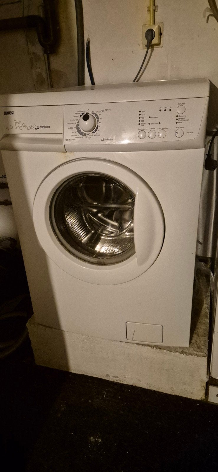 Zanussi Easy Iron Voorlader Wasmachine - Goede Staat, Witgoed en Apparatuur, Ophalen, Handwasprogramma, Zo goed als nieuw, Voorlader