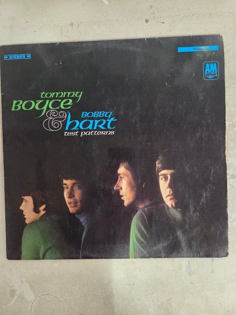 Sixties lp TOMMY BOYCE & BOBBY HART: TEST PATTERNS, LP, Gebruikt, Pop, 12 inch