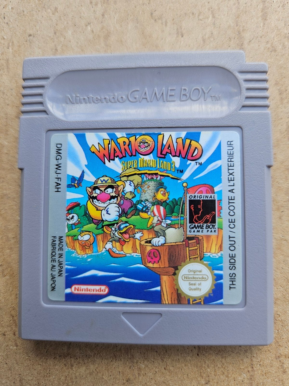 Nintendo Gameboy Wario Land Super Mario Bros 3, Avontuur en Actie, 1 speler, Ophalen of Verzenden, Zo goed als nieuw
