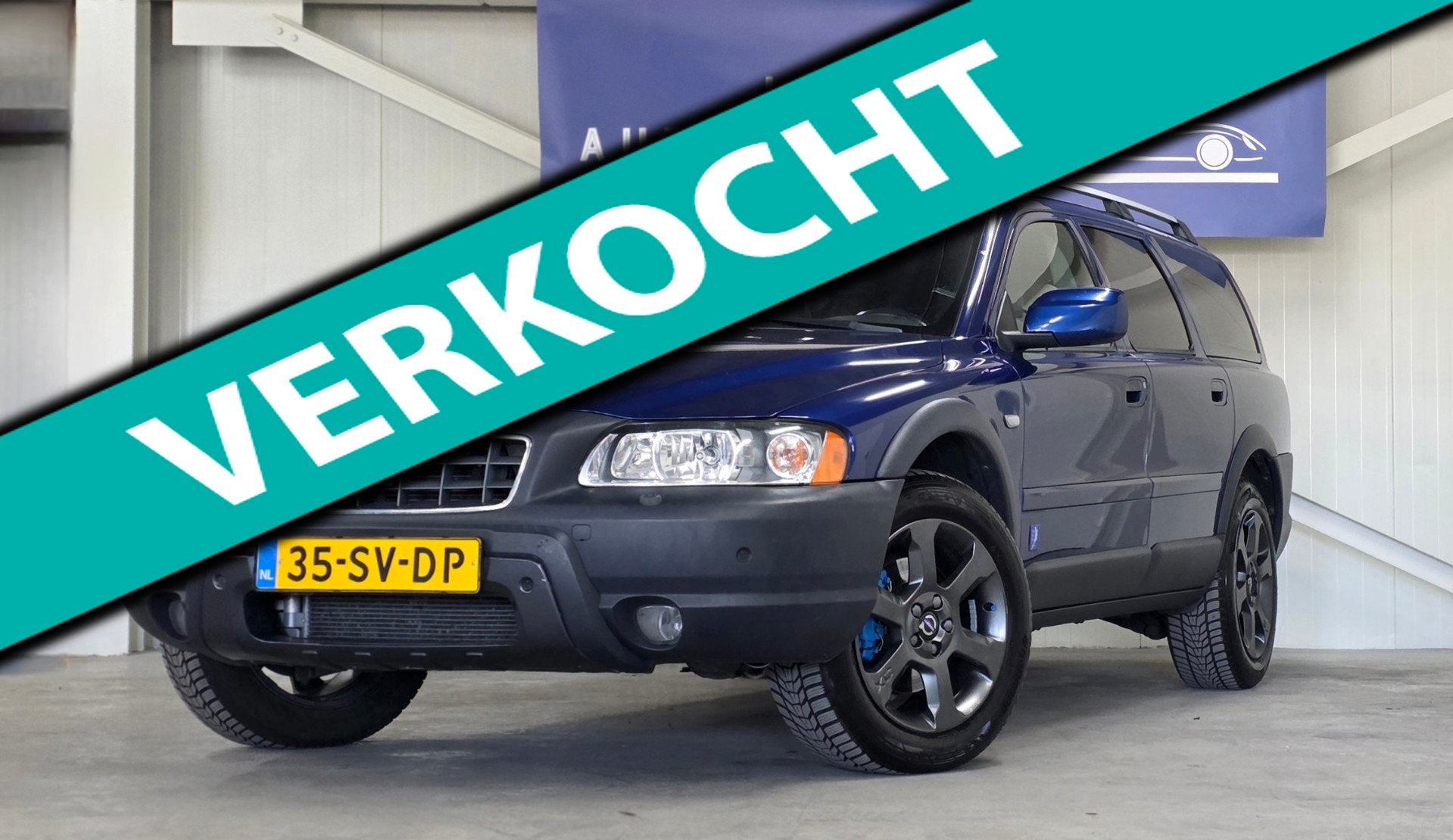 Volvo XC70 2.5 T Ocean Race Trekhaak Xenon Navi Camera PDC M, Auto's, Volvo, Automaat, Zwart, Blauw, XC70