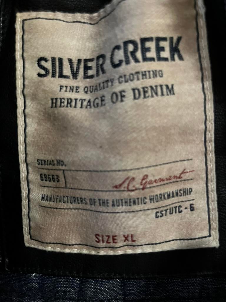 Silvercreek jas, Ophalen of Verzenden, Zo goed als nieuw, Blauw, W32 (confectie 46) of kleiner