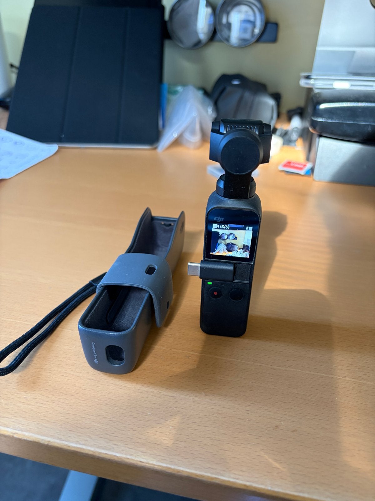 DJI Osmo Pocket 1 met Wireless Module en USB-C, Ophalen of Verzenden, Gebruikt, Camera, Overige merken