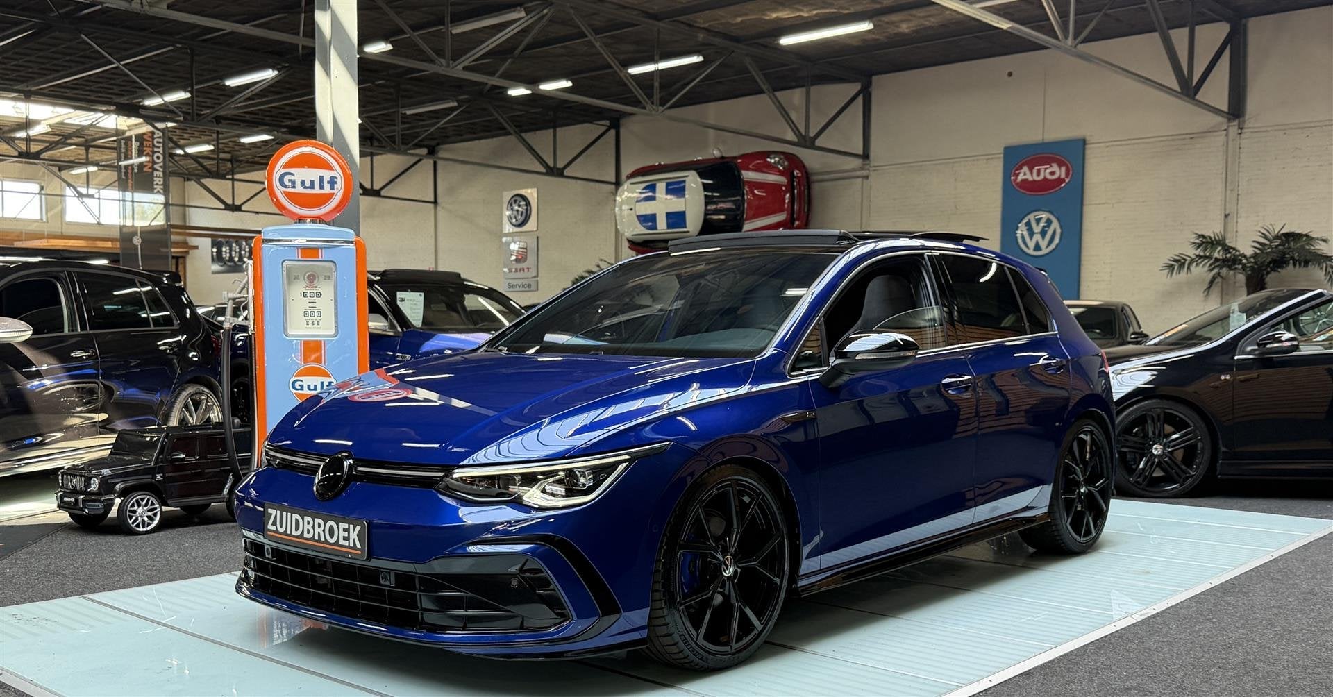 Volkswagen Golf 1.5 eTSI DSG | R-Line | Vol optie | Pano | M, Automaat, 4 cilinders, 150 pk, Blauw