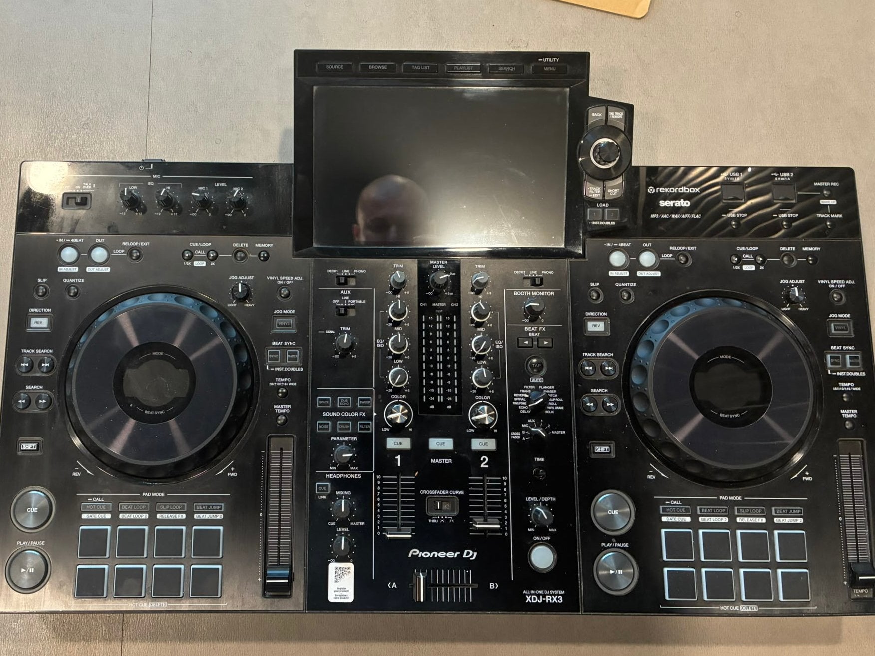 Pioneer XDJ-RX3 + Sennheiser HD 25 + extras — €1550, Ophalen, Gebruikt, Dj-set, Pioneer