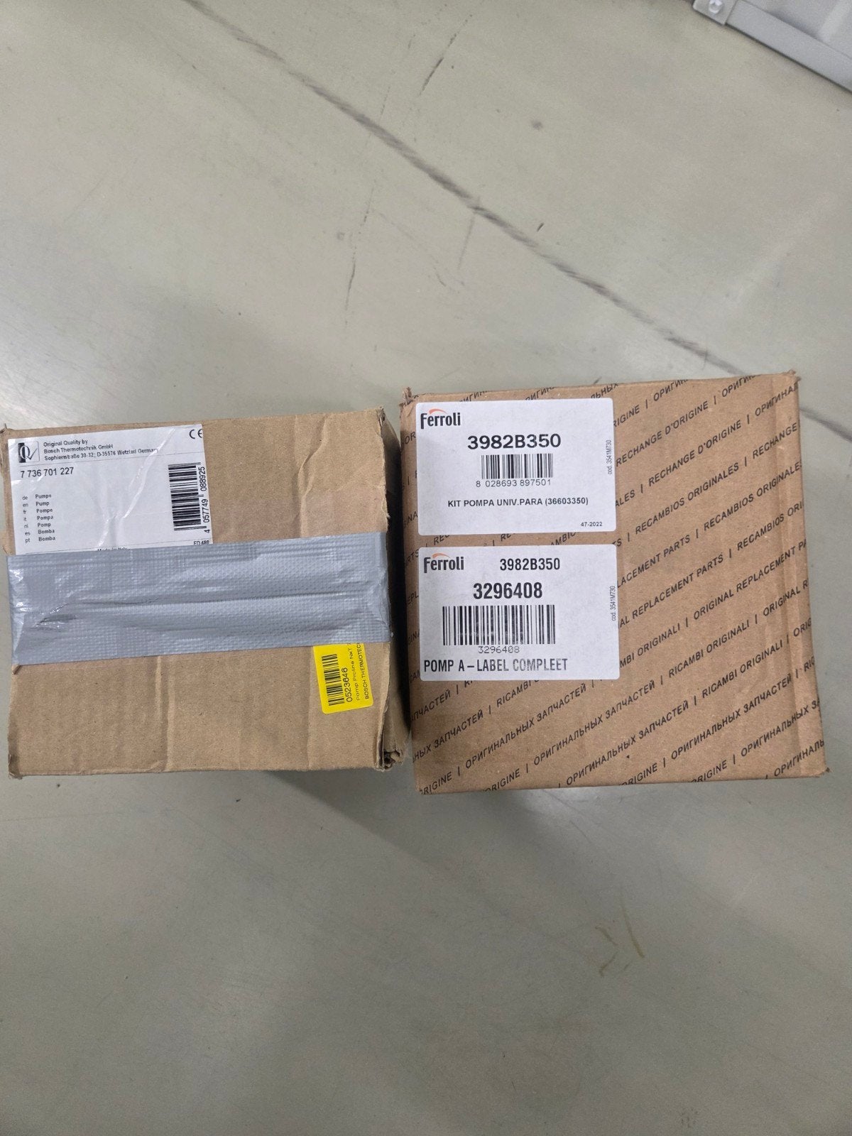 pomp Nefit en Agpo Ferroli, Ophalen of Verzenden, Nieuw