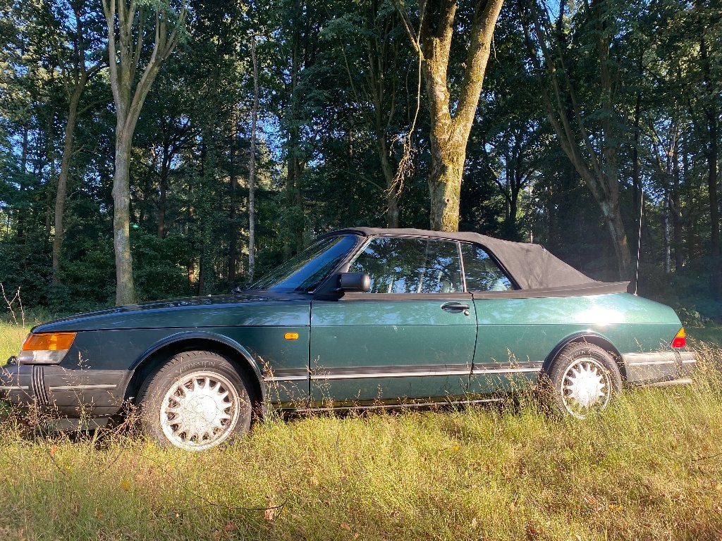 Saab 900 Classic 2.0 16 LPT Cabrio1992 Groen, foto 5