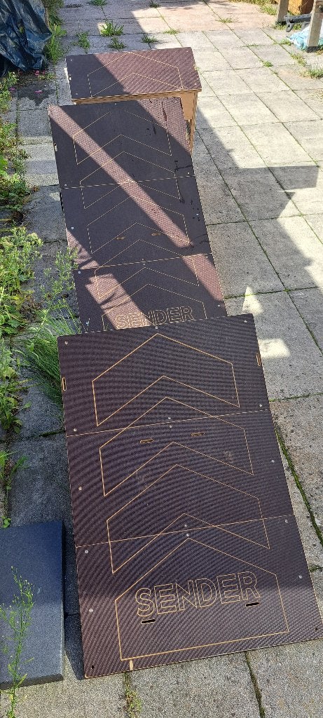 MTB, BMX, Skate ramps, schans merk Sender Ramps, Ophalen, Zo goed als nieuw, Overige typen