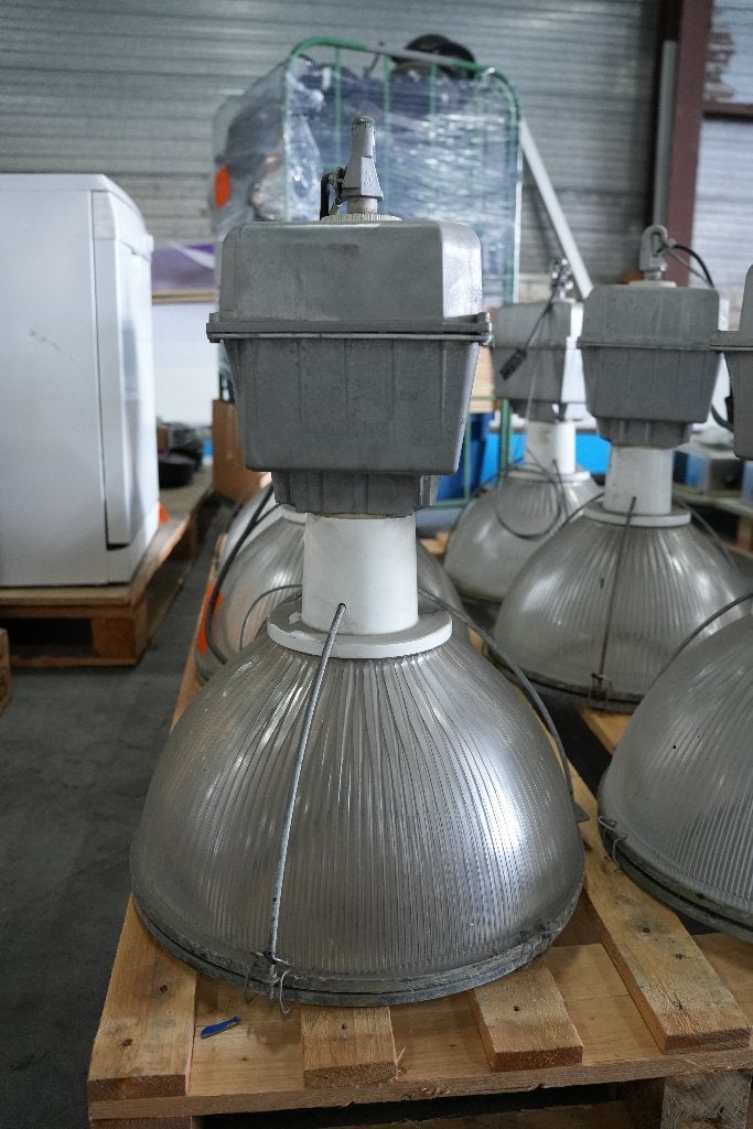 Industriële hanglampen - Set van 6, Ophalen, Gebruikt, Industrieel, Overige fittingen