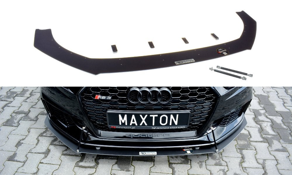 Voorlip spoiler sideskirt diffuser Audi Rs3 Sportback 16-20, Auto diversen, Tuning en Styling, Ophalen of Verzenden