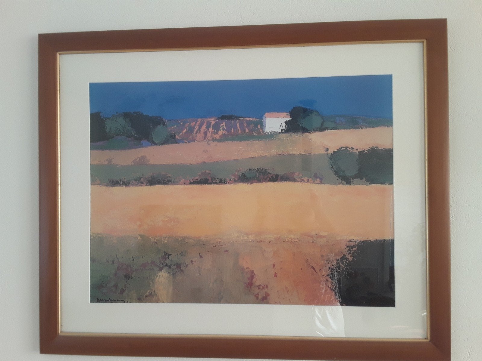 groot schilderij, Antiek en Kunst, Ophalen