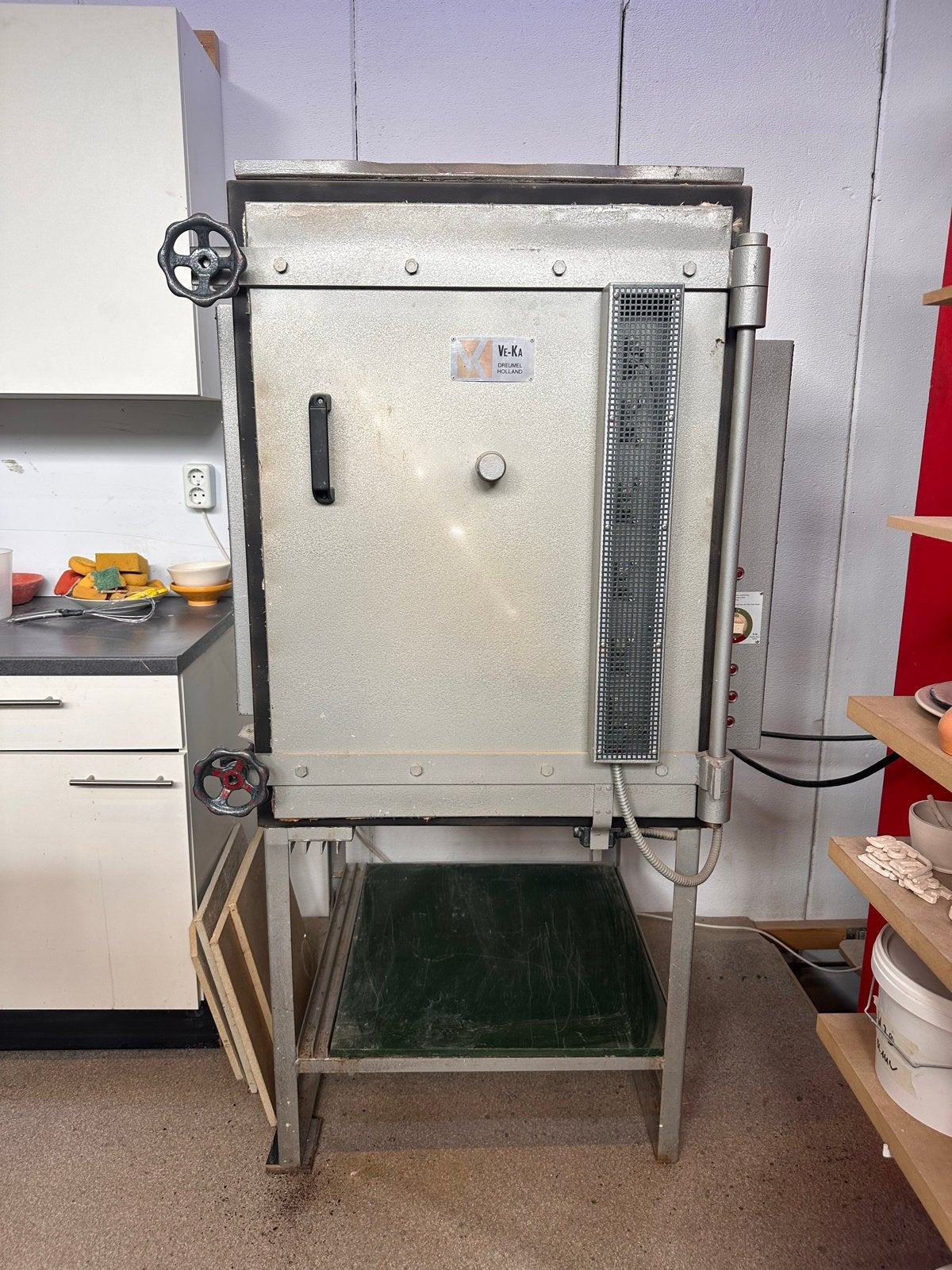 VK Keramiek Oven met Computer - Krachtstroom, Hobby en Vrije tijd, Pottenbakken, Ophalen, Gebruikt