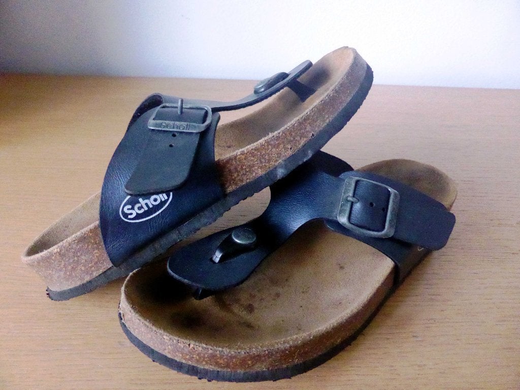 Scholl Teenslippers meisjes/jongens maat 36, Gebruikt, Jongen of Meisje, Overige typen, Scholl