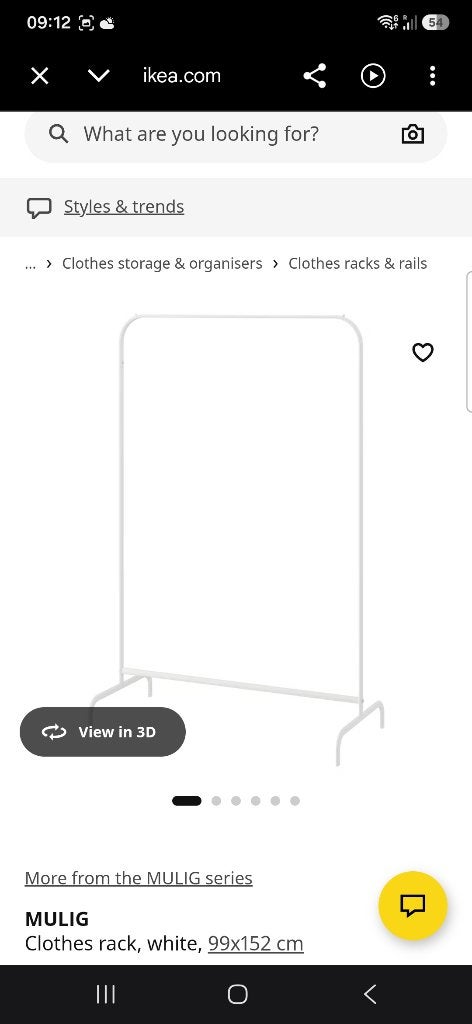 Clothes rack, Ophalen of Verzenden, Zo goed als nieuw