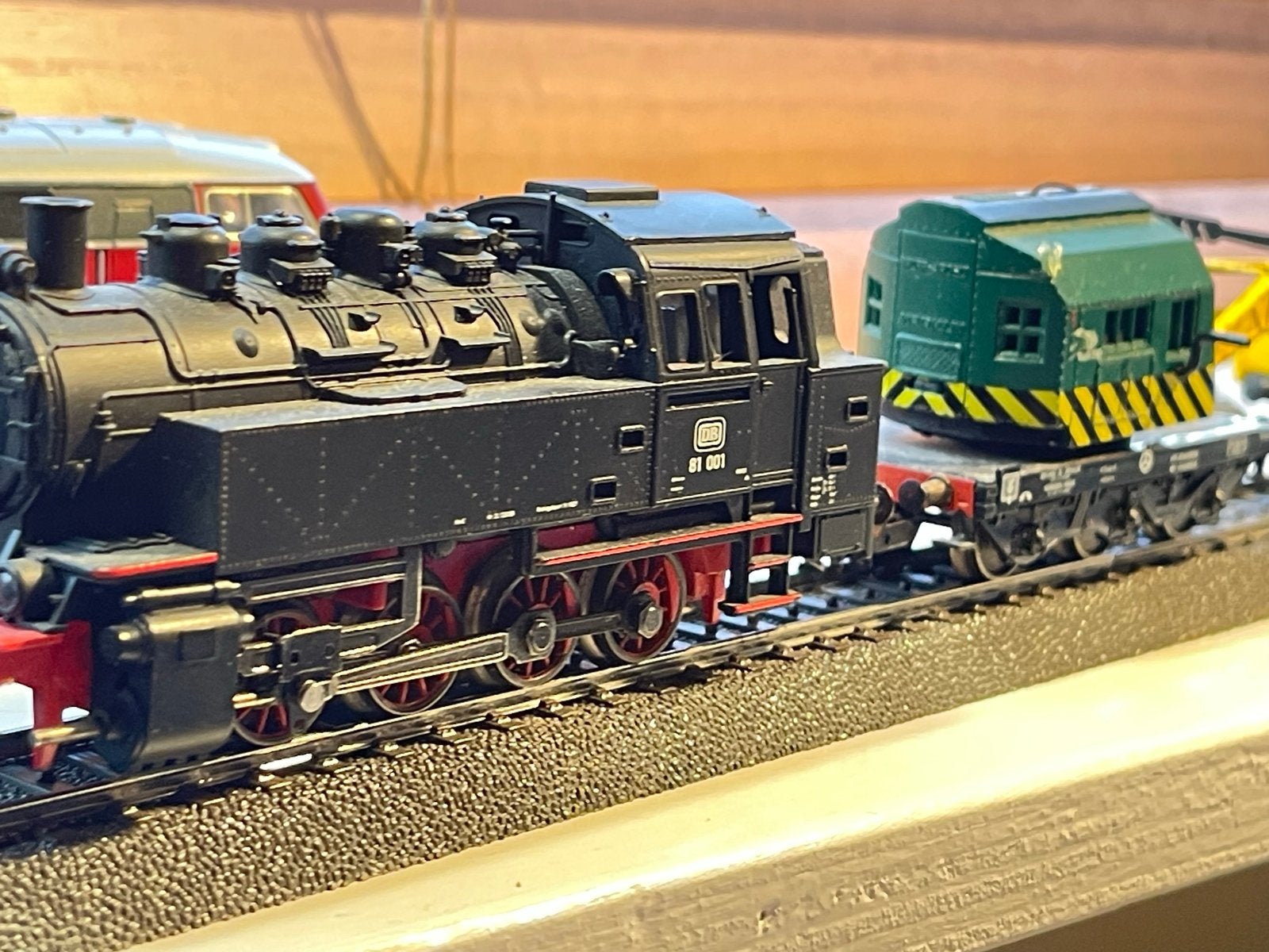 Märklin H0 Digital Br 81 met kraanwagen en wagon, Wisselstroom, Treinset, Ophalen of Verzenden, Zo goed als nieuw