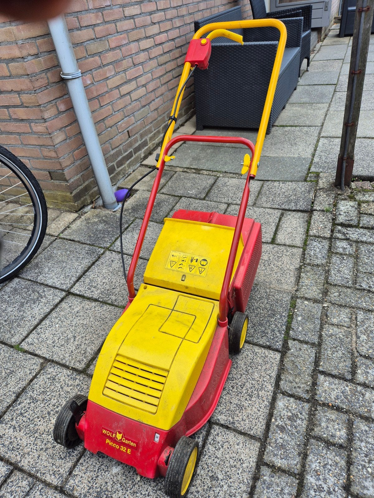 wolfgarten grasmaaier, Ophalen, Gebruikt